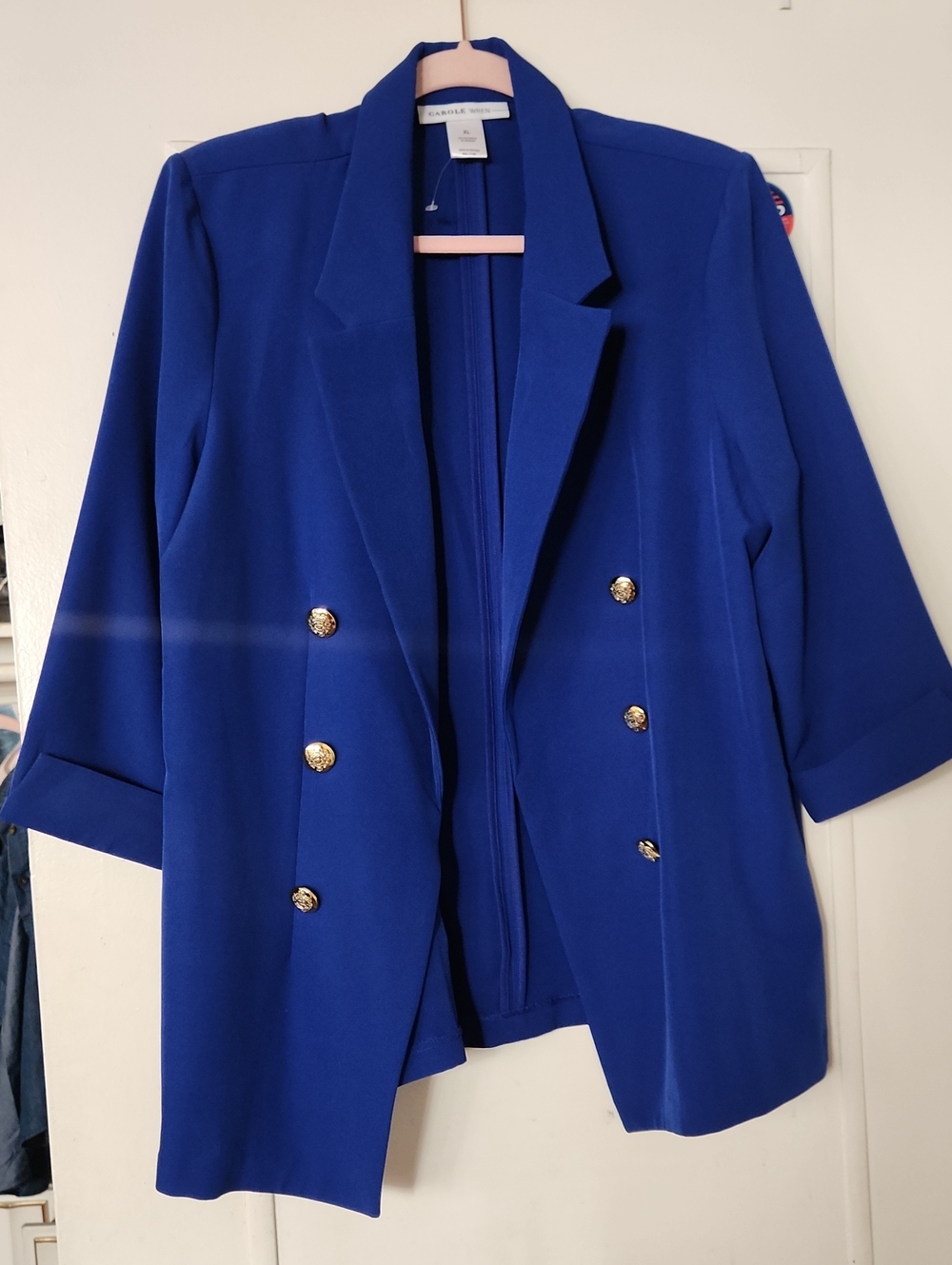 Royal Blue Buisness Pants Suit
